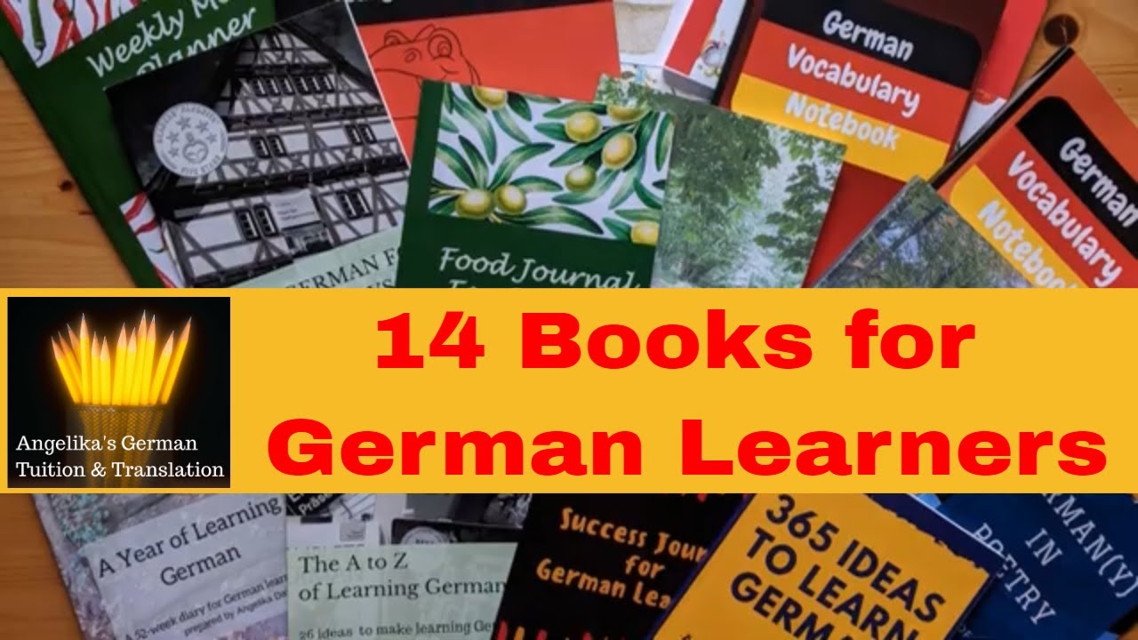 14 Books For German Learners A Little Ad About My Books YouTube