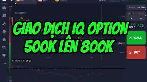 IQ Option Việt Nam . Mình đá kiếm được lợi nhuận từ IQ Option như nào ?