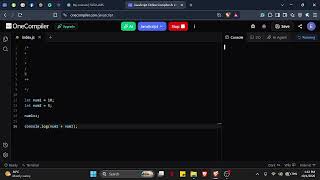 Details Computer Programming 1 - Arithmetic Operators in Javascript Update
