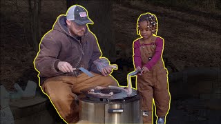 Campfire Cooking - Breeo Y Series Fire Pit