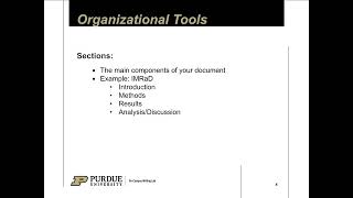 Organization at the Document Level