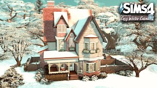 COZY VICTORIAN STYLE HOUSE | #CozyWintercollab #shorts | The Sims 4