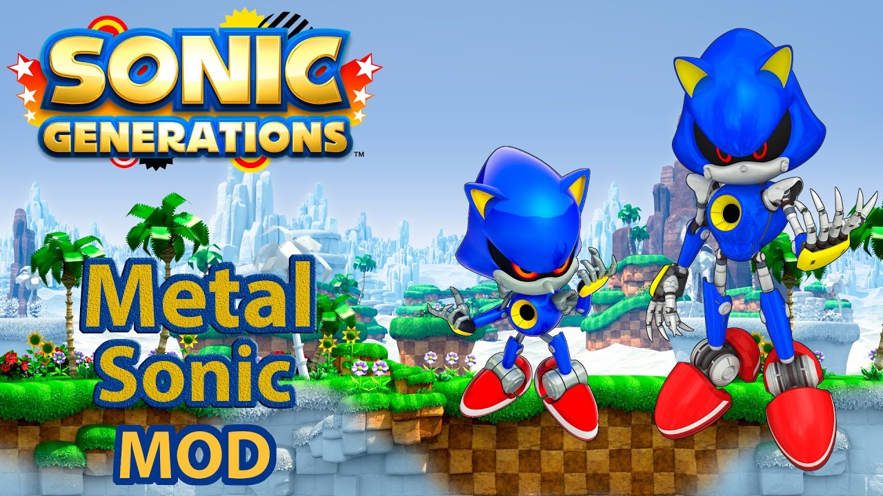 Sonic generations моды. Sonic Generations 2 Mod. Соник Generations моды. Sonic Generations мод. Соник дженерейшен метал Соник.