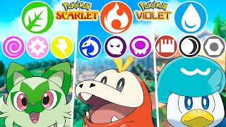 VAZOU TUDO!! EVOLUÇÃO DOS INICIAIS E MAIS NOVOS POKÉMON DE SCARLET & VIOLET!!  