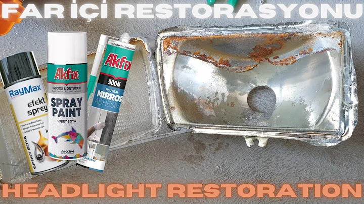 How to make headlight restoration? With subtitles.