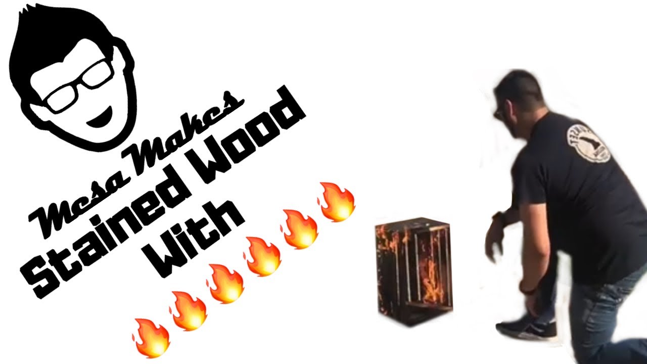 Mesa Makes DIY “Stained” Wood