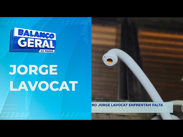 Moradores do bairro Jorge Lavocat enfrentam falta d´água
