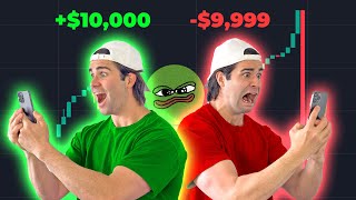 I Invested in Ridiculous MEME COINS for a Week - Insane Gains or Loss?