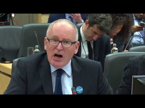 Frans Timmermans: "Europe will be diverse, or war!"