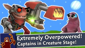 Playing as Galactic Adventure Captains in Creature Stage (Spore)