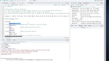 Installing and loading R packages