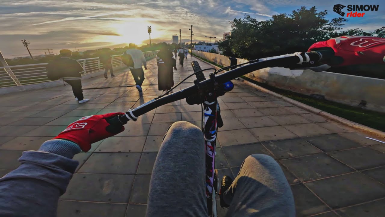 خرجة صباحية يااا سلام 😍 urban freeride rabat 