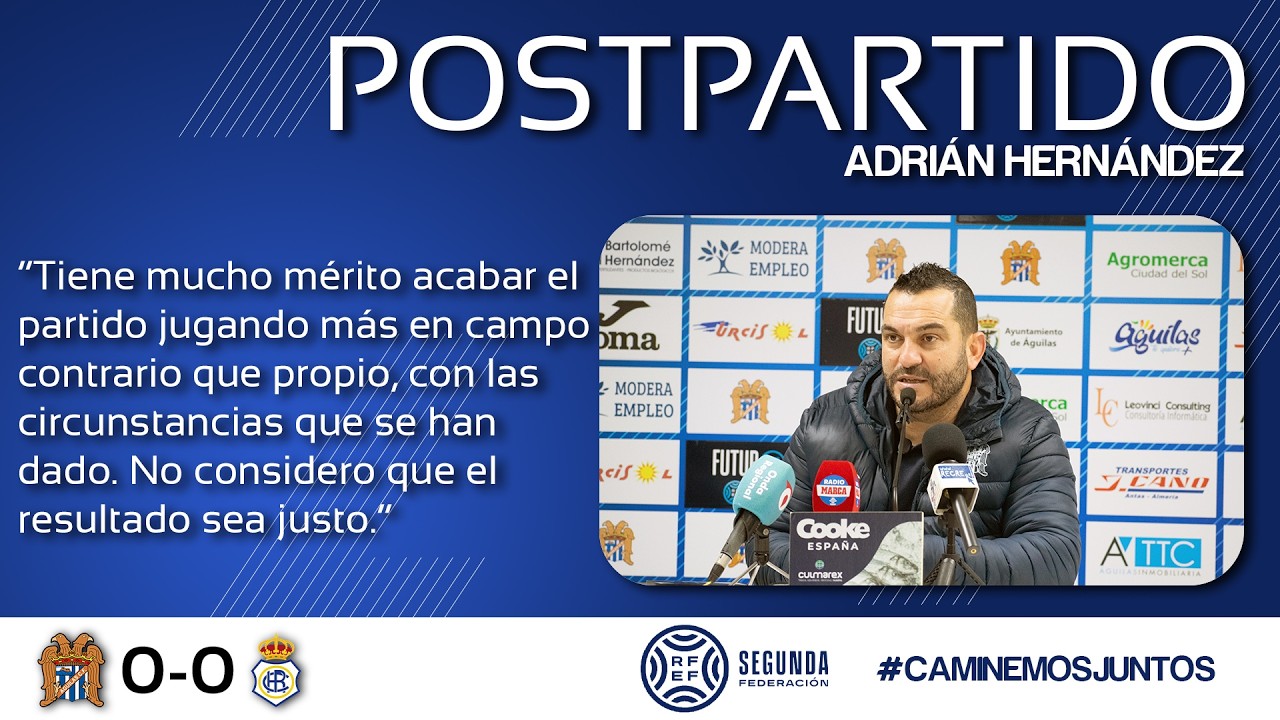 2025/2026 J22 | POSTPARTIDO | Adrián Hernández