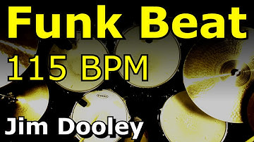 Funk Drum Loops 115 BPM - JimDooley.net