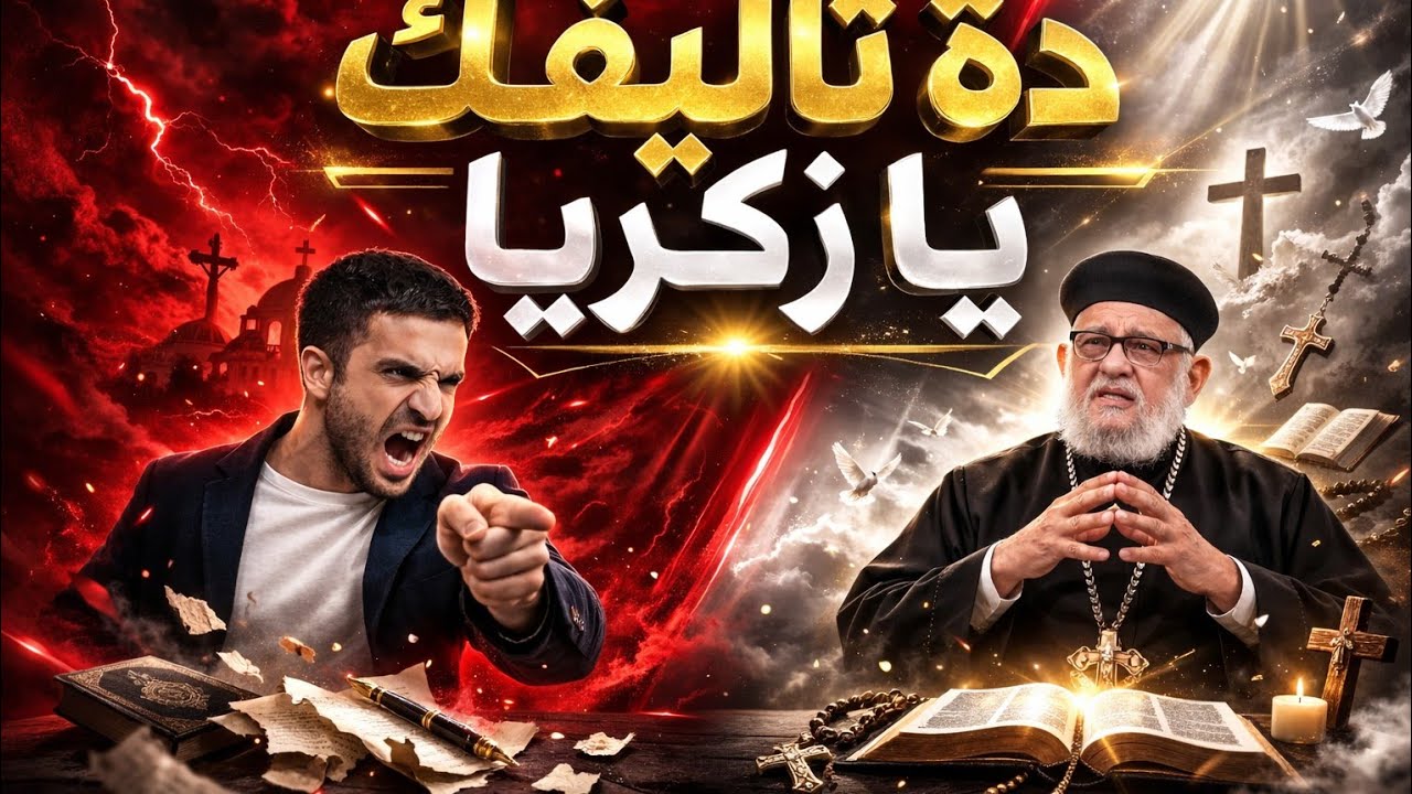 مسلم يهاجم الثالوث القدوس… الرد اللي قلب الموازين! 🔥#ابونا_زكريا_بطرس 