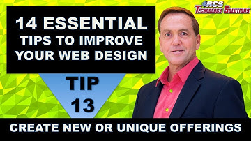Website Design Boston, 14 Website Design Tips, Tip #13 Create New or Unique Offerings