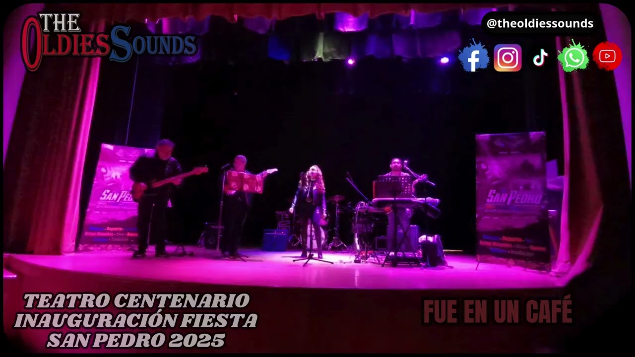 Fué En Un Café (Los Apson) - The Oldies Sounds | Teatro Centenario 2025
