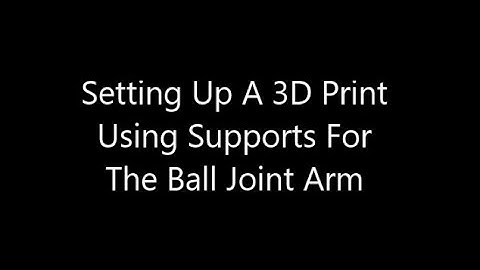 SolidWorks Chapter 5: Ball Joint Arm 3D Print