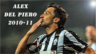 Alex Del Piero - All Goals 2010-11