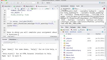 Add a new page to R Markdown Website