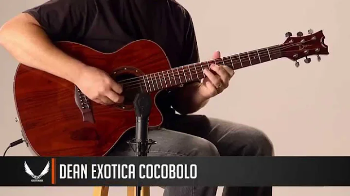 Dean Guitars Exotica Cocobolo Acoustic/Electri...