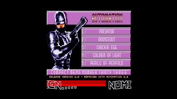 Atari ST Compacted Disk (CD) Scrollers [130] Automation CD #033 Version 2