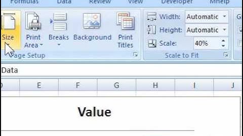How to print row and column headings in Excel
