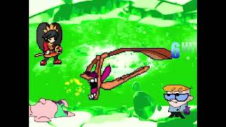 MUGEN Request: Ashley and Patrick vs Dexter and Ren Hoek