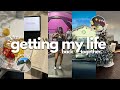 slowly getting my life back together | being productive, working out, cleaning, etc.