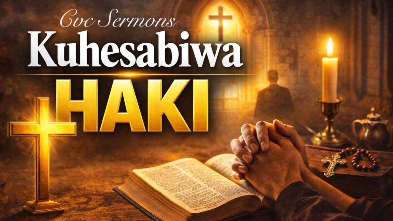 KUHESABIWA HAKI | SABBATH OF 11TH JAN 2026 l Mch. FESTO | CVC SERMONS 