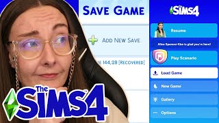 How to save in The Sims 4 - Save Options Tutorial