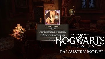 Hogwarts Legacy - Palmistry Model (FIXED) - Field Guide Pages