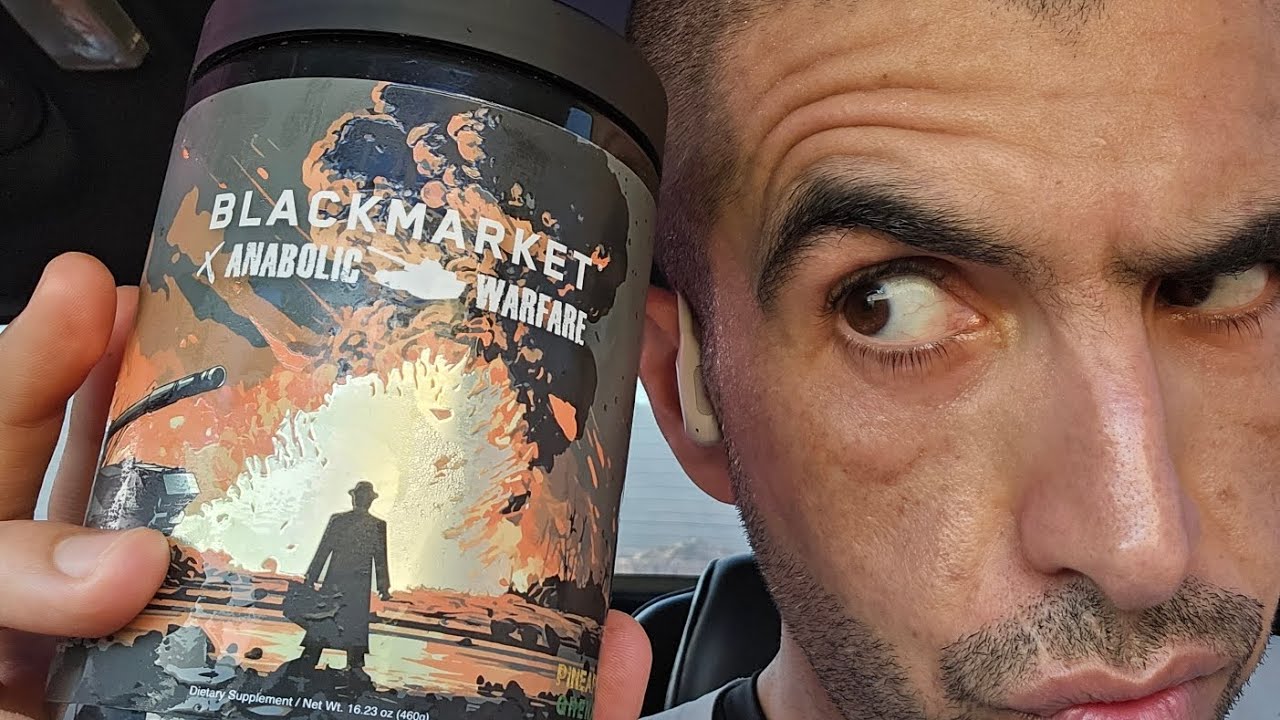 Black Market x Anabolic Warfare Pre Workout