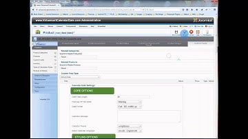 Virtuemart Calendar Date - Configure Styling Options