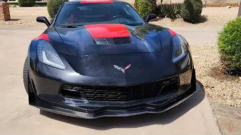 C7 Corvette Stage 3 Splitter Upgrade