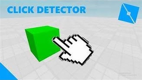 Learn how to use "ClickDetectors" In 1 minute [Roblox Studio]