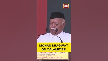 RSS Chief Mohan Bhagwat Warns on Himalayas, Climate Change & Natural Calamities | #rss100years