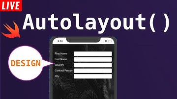 #6 Autolayout Form Example || Swift || Xcode