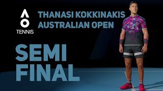 AO TENNIS | AUSTRALIAN OPEN WITH THANASI KOKKINAKIS | SEMI FINAL