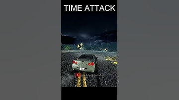 NISSAN R34 GT-R | Stock Tuned Time Attack Testing | NFS #shorts