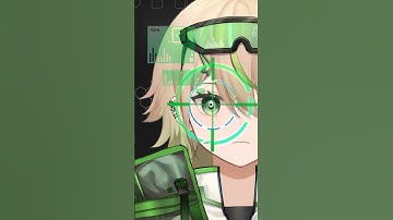 Eye loop 🌟 #Live2D #animation #Vtuber #Shorts