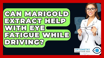 Can Marigold Extract Help With Eye Fatigue While Driving? - Optometry Knowledge Base
