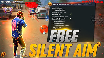 FREE FIRE PC PANEL OB51 🎯 SILENT AIM + PULL ENEMY PANEL | EVERY DAY FREE PANEL FOR ALL SERVER SAFE