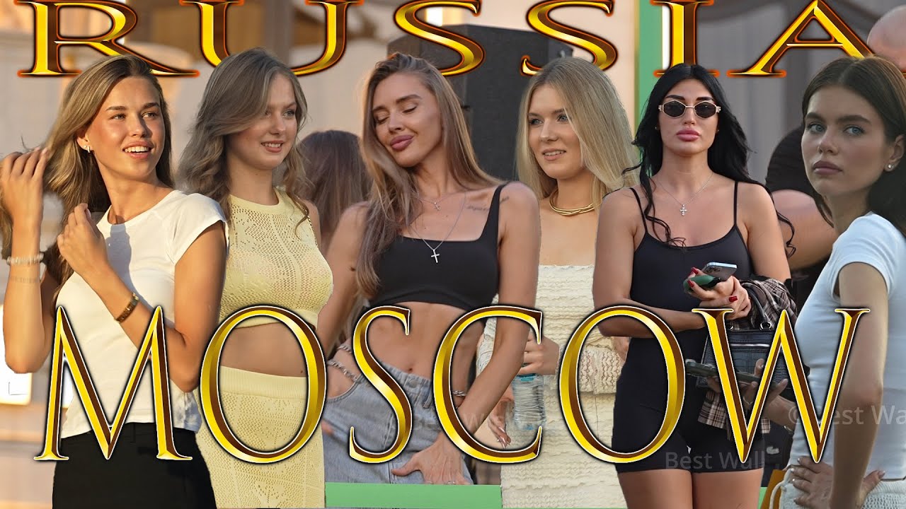 💓Evening walk along the beautiful streets of Moscow