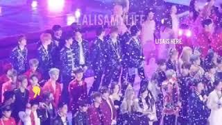 [HUNLISA] BLACKPINK LISA EXO SEHUN MOMENT SBS GAYODAEJUN 2018