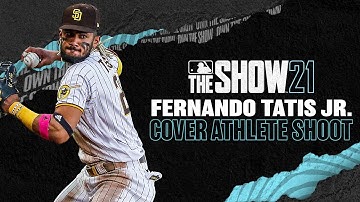 MLB The Show 21 Cover Shoot with Fernando Tatís Jr.! (Behind the scenes with Padres star!)