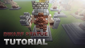 Minecraft Tutorial: Dwarf Statue