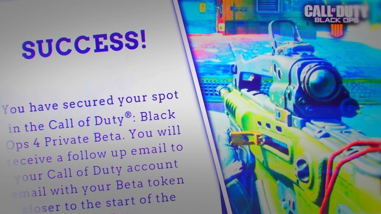 COMMENT AVOIR DES CODES BÊTA CALL OF DUTY BLACK OPS 4 GRATUITEMENT ...