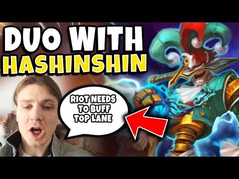 *HILARIOUS DUO* RANK 1 SHACO WORLD + HASHINSHIN (IN VOICE COMMS) - League Of Legends