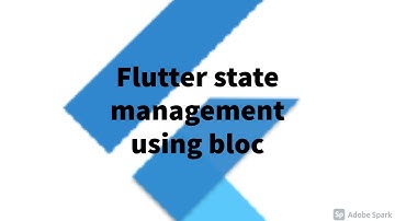 Flutter State management using Cubit(counter app)
